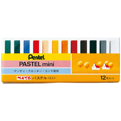 

Pentel Pastel GA1-12S 12 цветов мини