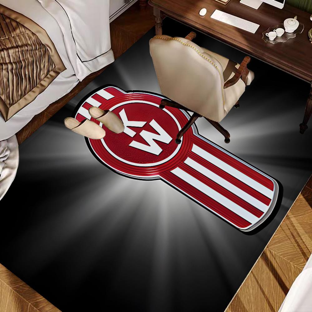 Tapis de sol Kenworth Lavable Antidérapant Salon Canapé Chaises Tapis de zone Cuisine Alfombra
