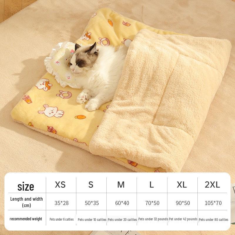 Four Seasons Pet Blanket for Cats & Dogs - Versatile Bed & Sleeping Mat for Your Furry Friend