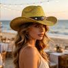 Christmas Event Hat Western Cowboy Hat Summer Versatile Jazz Western Cowboy Hat