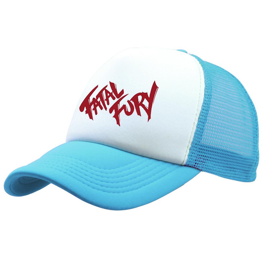 Fatal Fury Cartoon Cotton Baseball Cap With Adjustable Fit For Summer Outdoor Wear
