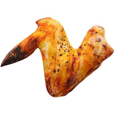 20cm Simulation Food Chicken Leg Plush Toy Chicken Wing Drumstick Fried Pillow Cushion Soft Throw