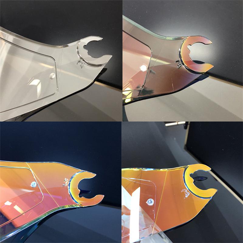 Shark D-SKWAL2 Spartan Helmvisier für Sternenhimmel - Universelles Tag/Nacht-Visier