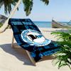 Custom Name Arminia Bielefeld Print Beach Towel, Large Soft Quick Dry Towel for Beach Camping Swimming