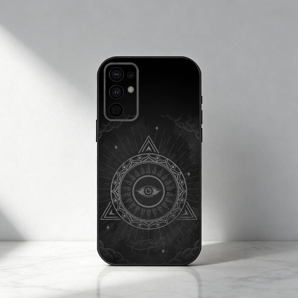 I-Illuminati  Phone Case For Samsung S25,S24,S21,S22,S23,S30,Ultra,S20,Plus,Fe,Note,5G Black Cover