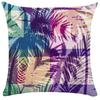 Plant Leaf Pillowcase Soft Short Plush Cushion Cover Tropical Rainforest Pillow Case Cushion Cover Throw Pillowcase 50X50 Pillow
