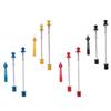 Security Bicycle Wheel Hub Skewers Aluminum Alloy Quick Release Anti Theft Axle for Road MTB