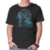 Unisex Crew Neck T-Shirt The Water Bender Graphic Short Sleeve Casual Tee