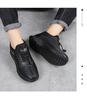 Men's Old Beijing Velvet Lined Winter Shoes - Soft Sole, Warm, Ideal for Middle-Aged & Elderly Walking