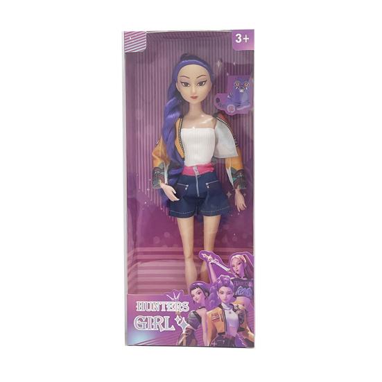 

Vinyl Hunters Girl Figurine Anime Movie Girl Idol Action Figure with Movable Joints Collectible Pretend Play Toy Gift for Girls