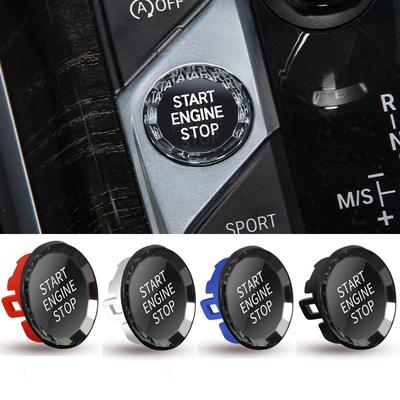Autostyling MOTOR START STOP schakelaar knop Sticker Voor BMW 3 Serie G20 G21 X5 G05 X7 G07 8 Serie G14 G16 Z4 G29