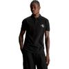 Calvin Klein Logo Embroidered Straight Cut Short Sleeve Polo Shirt Men Polo Shirts Black J30J323395-BEH