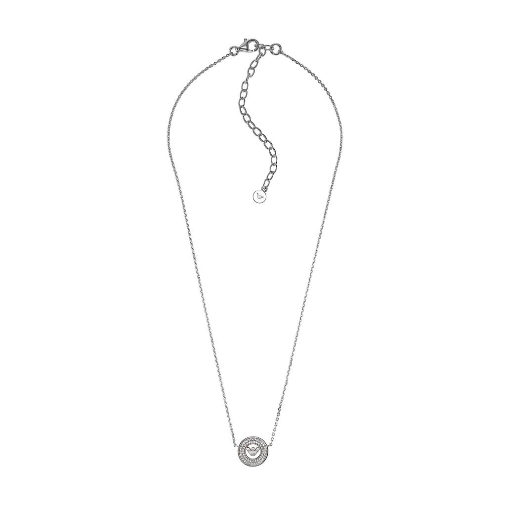 Emporio Armani Sterling Silver Pendant EG3585040 Women's Necklace,