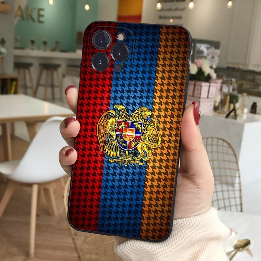Armenia Armenians Flag Phone Case For iPhone 15 14 11 12 13 Mini Pro XS Max Cover 6 7 8 Plus X XR SE 2020 Funda Shell