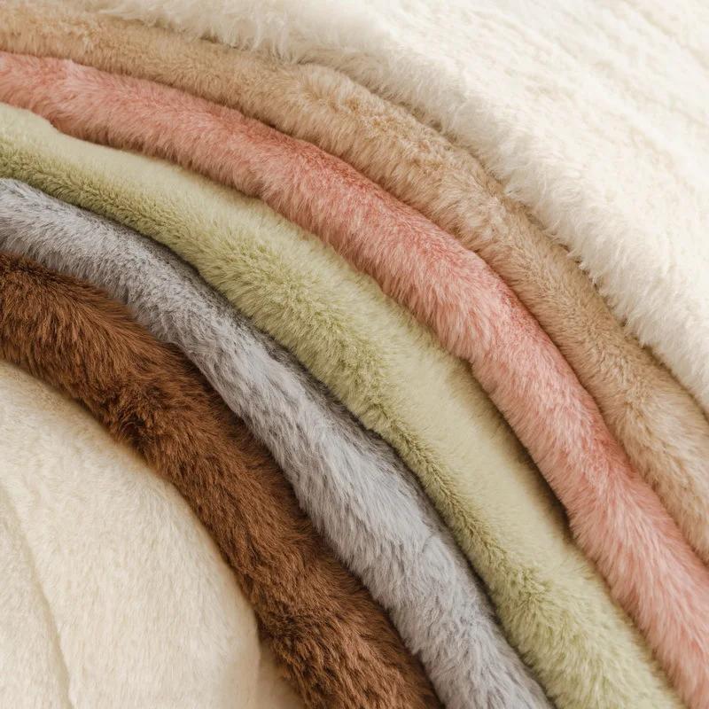 Thicken Plush Sofa Towel Universal Non-slip Sofa Mat Winter Warm Soft L Shaped Sofa Mat Couch Cushion Slipcovers for Living Room