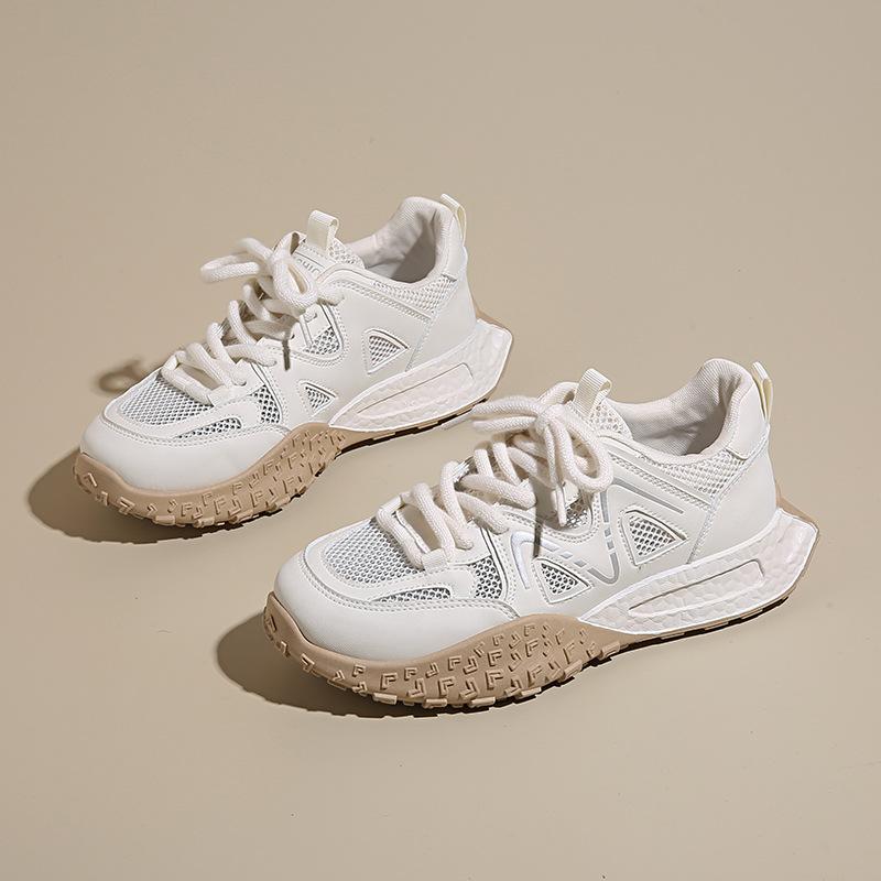 Internet Celebrity Dad Women's Shoes Women's Korean Version Ins Tide 2025 New Little White Shoes Student Casual Sports Shoes Women JCF2603