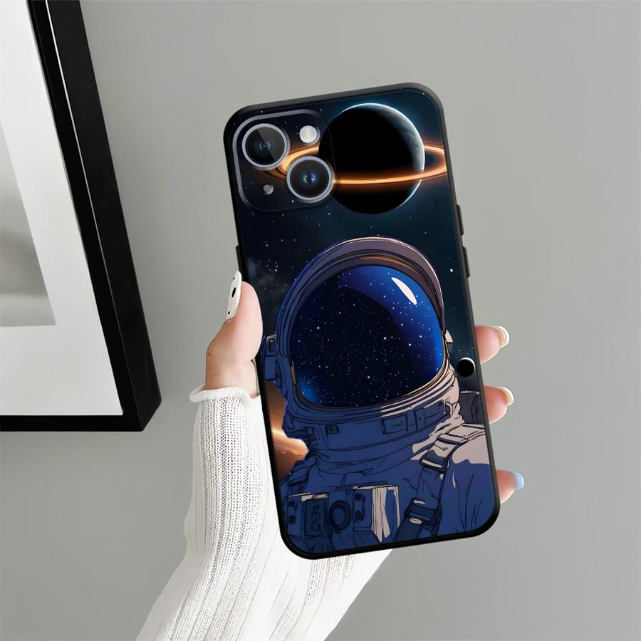 Cool Astronaut Case for Apple iPhone 17 Pro Max XR XS MAX 13 12 15 Pro 7 8 11 16 Air 14 Funda Phone Cover