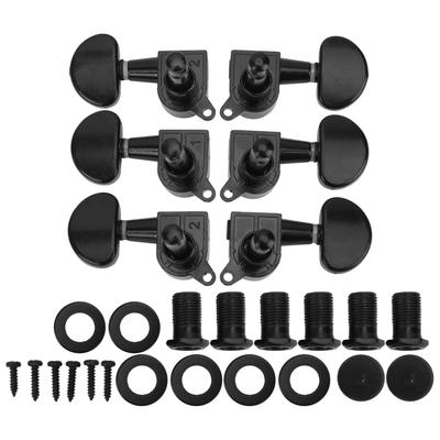Saiten Stimmwirbel 3 Links 3 Rechts Elektrische Gitarre Locking Tuner Musical Instrument Supplies