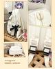 Girls' Corduroy School Backpack with Ribbon Bow - Perfect for High School and College