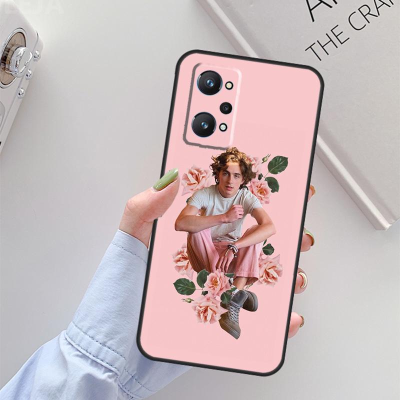 Timothee Chalamet For Realme GT 7 Pro GT 6T 6 5 C67 C61 C55 C53 C51 C21Y C25S C75 10 11 12 13 14 Pro Plus Case