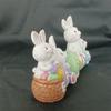 Easter Easter Egg Statue Home Garden Garden Study Desktop Sculpture Resin Crafts Ornament