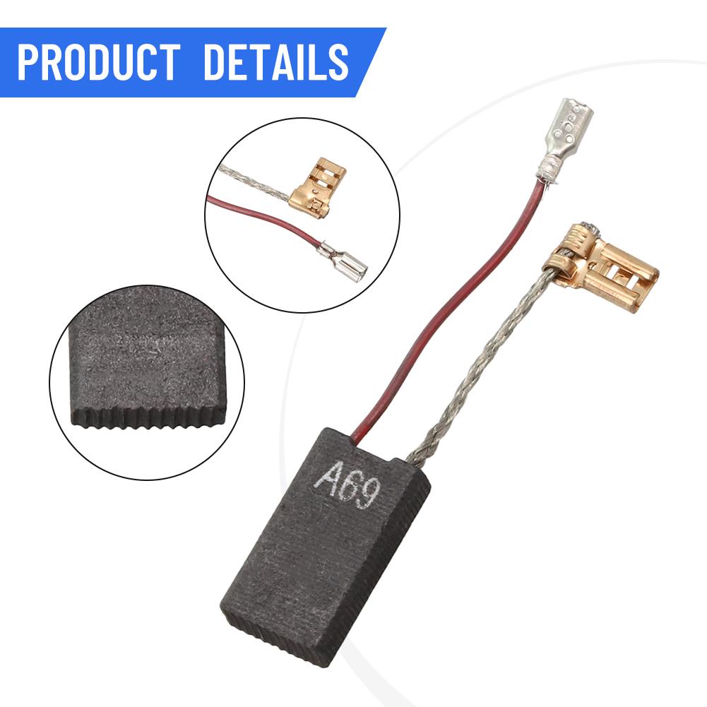 2pcs Carbon Brushes 1617014135 For 11235EVS 11241EVS Rotary Hammer For GBH5-40DE GSH 5-CE GSH 5 E GBH7-45DE GBH7-45D