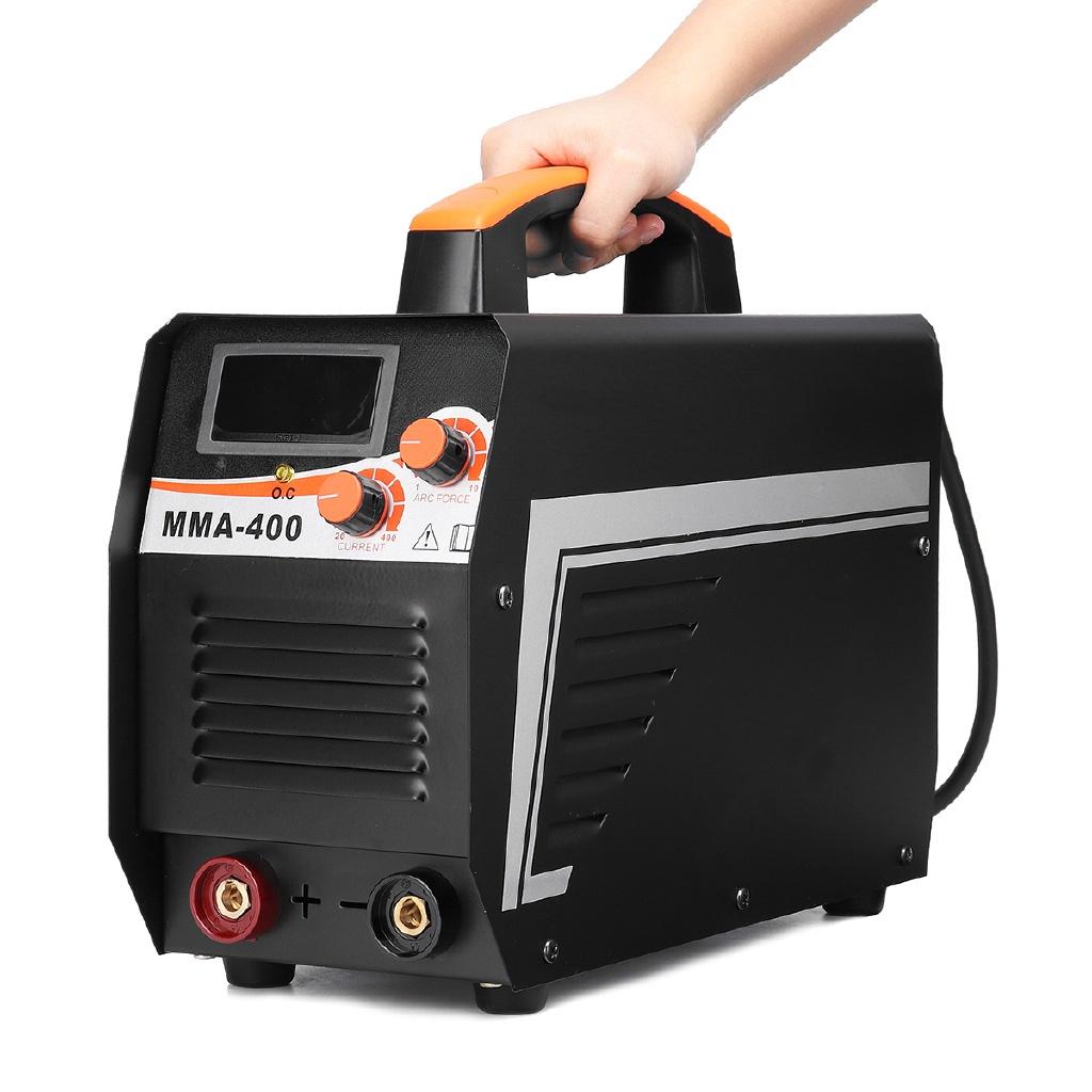 Μηχανή Ηλεκτροσυγκόλλησης Τόξου Inverter IGBT MMA-400 220V Ψηφιακή Οθόνη Σετ Ηλεκτροσυγκολλητών Τόξου Ράβδου Για DIY Οικιακή Συγκόλληση Νέο