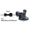 68mm Suction Cup Bracketwith 13mm-16mm Double Ball for MIO Mivue 618 Mount Car DVR Recorder Dashcam Camera Holder