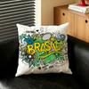 Art BBrazil CCulture SSeries Cushion Cover Creative  pillowcases for interior decoration office living room home Car hot