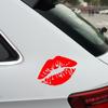 Kuss Lip Auto Aufkleber Auto Karosserie Fenster Stoßstange Windschutzscheibe Motorrad Helm LKW Fahrzeuge Autos Dekoration Zubehör