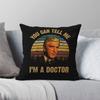 Leslie Nielsen Airplane Movie Square Pillowcase Polyester Linen Velvet Printed Zip Decor Pillow Case Car Cushion Cover