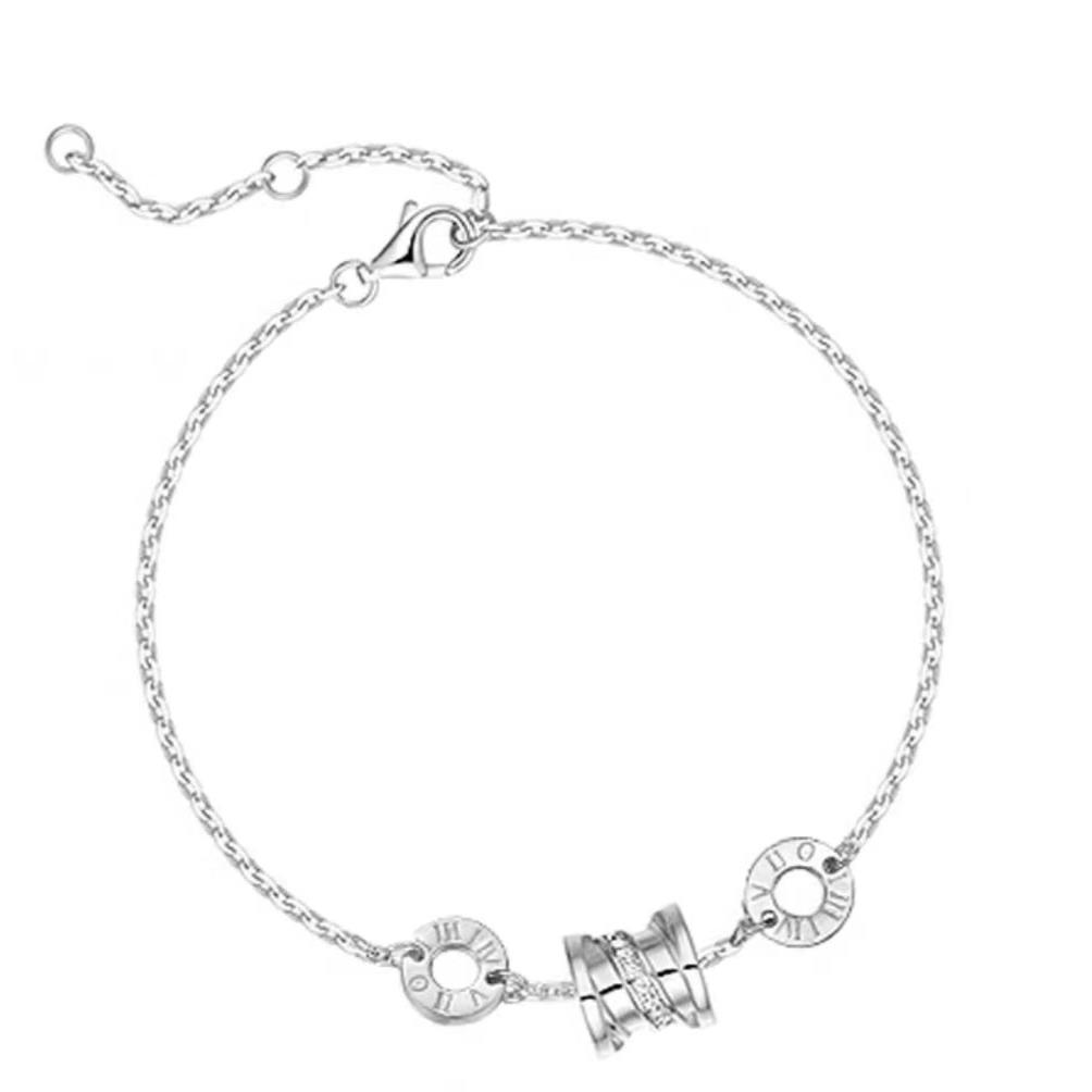 Logo Embossed Wisteria Bracelet - "Love At First Sight" Simple Charm