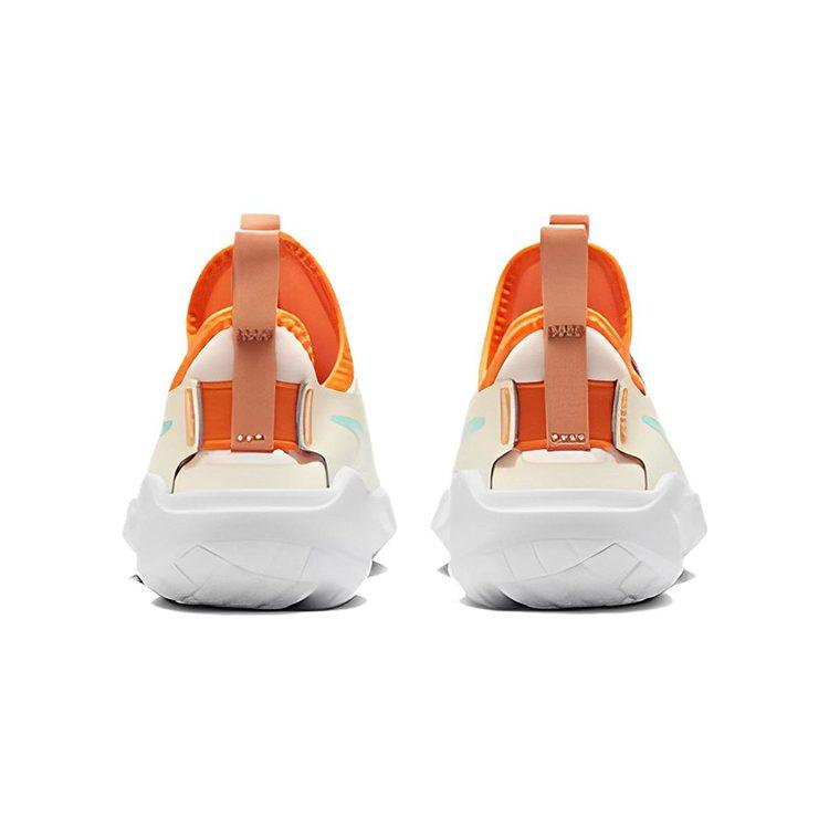 Nike Scarpe da Corsa per Bambini Flex Runner 2 Antiscivolo Resistenti all'Abrasione Basse Avorio Chiaro Bianco FQ6866-181