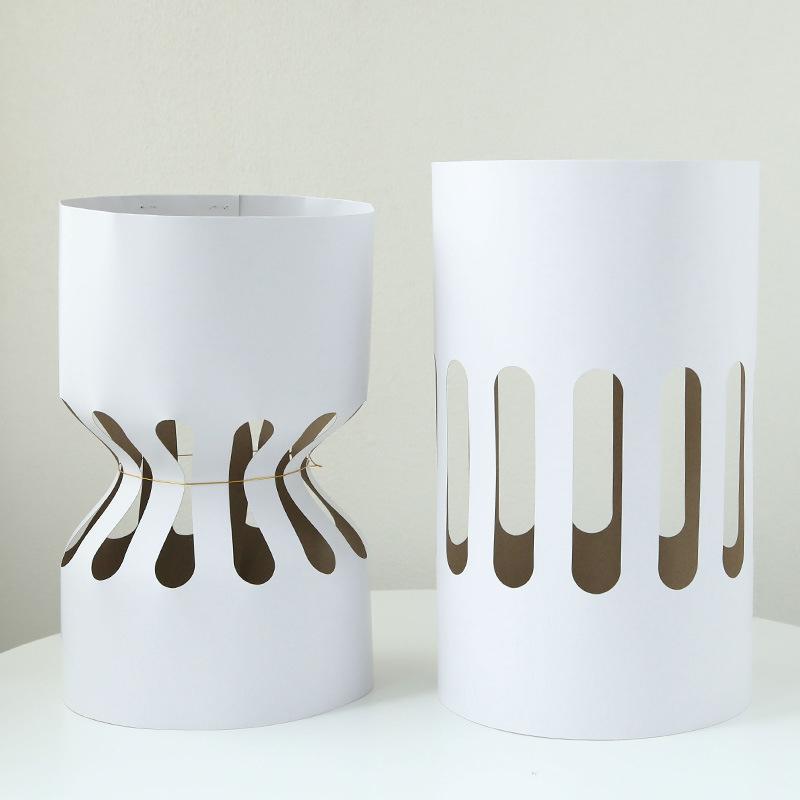 Ramo redondo de flores de Papel Kraft, forro de paquete de rosas, papel de envolver, materiales de tienda de flores, herramienta auxiliar, 10 Uds.