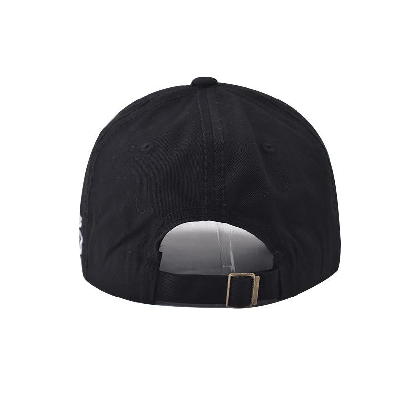 Unisex Cotton Washed Baseball Cap Men Letter Embroid Vintage Fashionable 4 Season Wear Casual Street Wear Outdoor Caps Male
