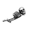 Vintage Retro Skull Pin Punk Style Gothic Skull Badge Lapel Pin  Unique Gift