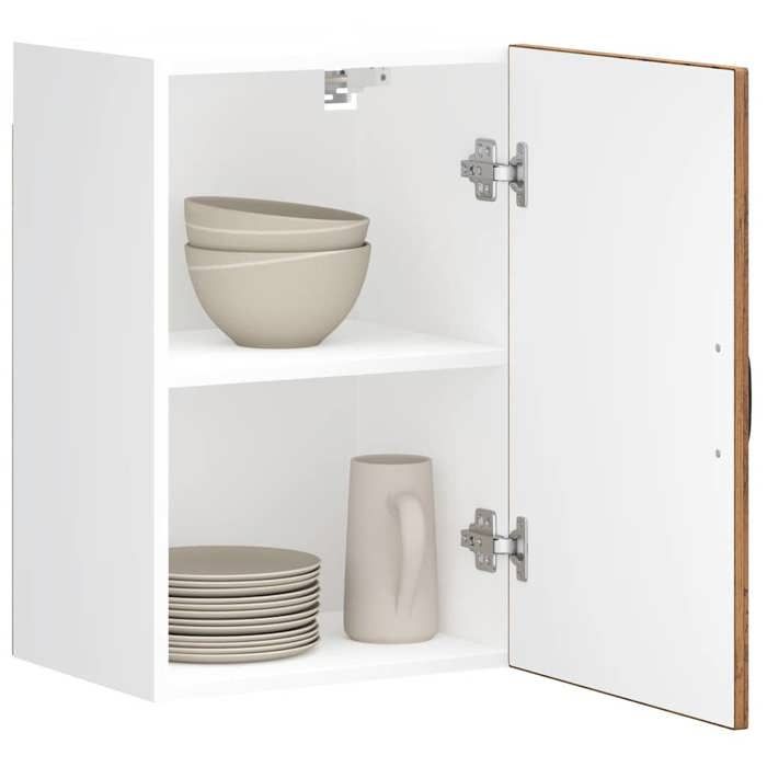 VidaXL Armoire murale de cuisine Lucca vieux bois bois ingénierie 853795