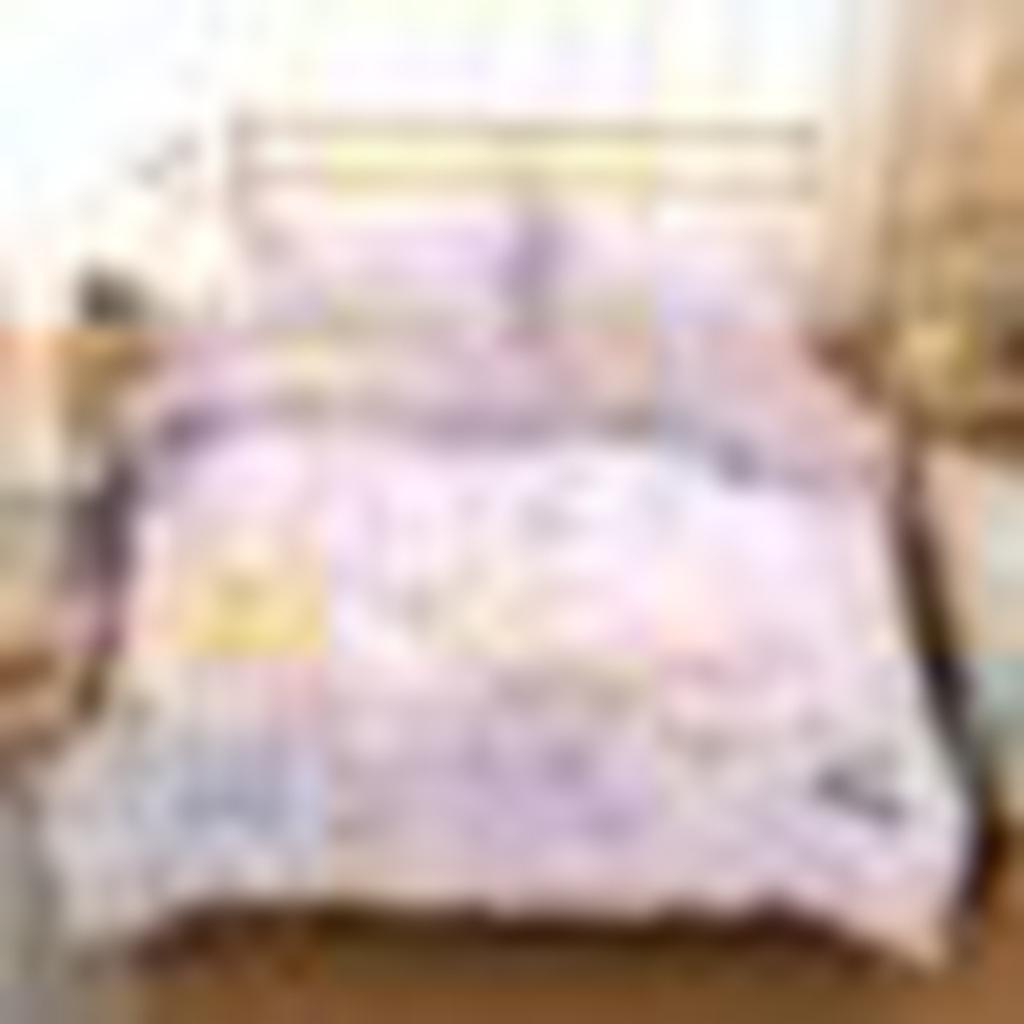 Cartoon Rabbit Bedding Set Kawaii Animal 3D Printing Comforter Luxury Queen King Single Size Duvet Cover Set Home Textile Decor