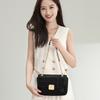 New Sanrio Hello Kitty Synthetic Leather Chain Shoulder Bag Regular Women's Black/Pink/Ecru HHF250001