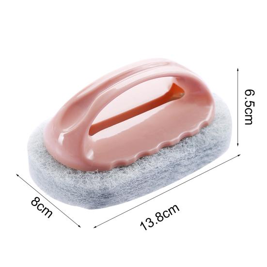 Sponge Brush Anti-scratch Plastic Kitchen Cleaning Sponge Brush