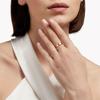 Minimalist Unisex Cross Ring: Trendy European & American Couple's Jewelry