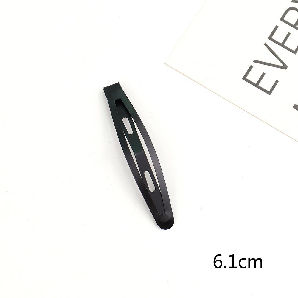 5Pcs Hairpin Black BB Clip Pea Clip Water Drop Clip Bangs Clip Headdress Adult Hairpin Side Clip Hair Accessories