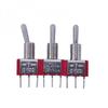 2PCS T8014B-SECQ Toggle Switch Self-Locking Type 125V AC 5A/250V AC 3A 3 Gears 3 Pins Reset Toggle Switch
