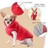 Winter Pet Dog Clothes For Small Medium Dogs Puppy Cat Coat Warm Fleece Vest Windproof Chihuahua Yorkie Padded Jacket Costume