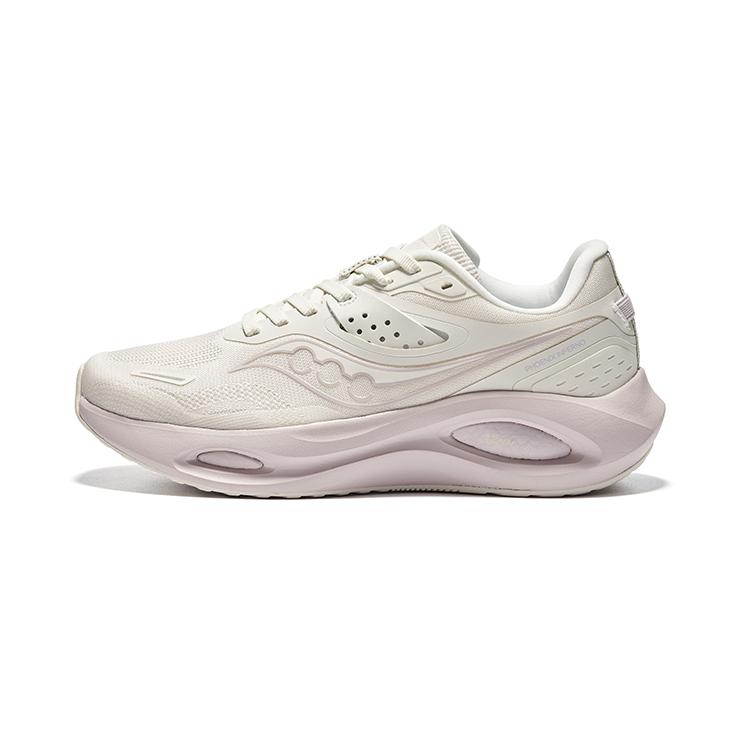 

Saucony Phoenix LS Slip Resistant Abrasion Resistant Low top Running Shoes Women s White Pink S18202-2 37.5