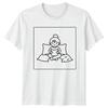 Reading Girl With Pillows Unisexs TShirt Unisexs Tee Graphic Unisex Top