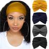 4pcs Sweat-absorbing Non-Slip Headband for Women,Sport Headband,Soft Fabric Elastic Headband for Exercise,Yoga,Running Accessory