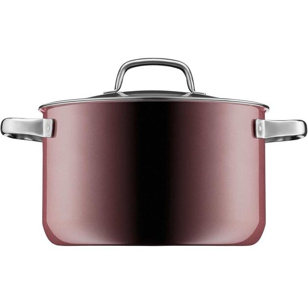 Pot for Meat WMF Fusiontec Mineral 24 Cm Rose Quartz (05.1449.5290)