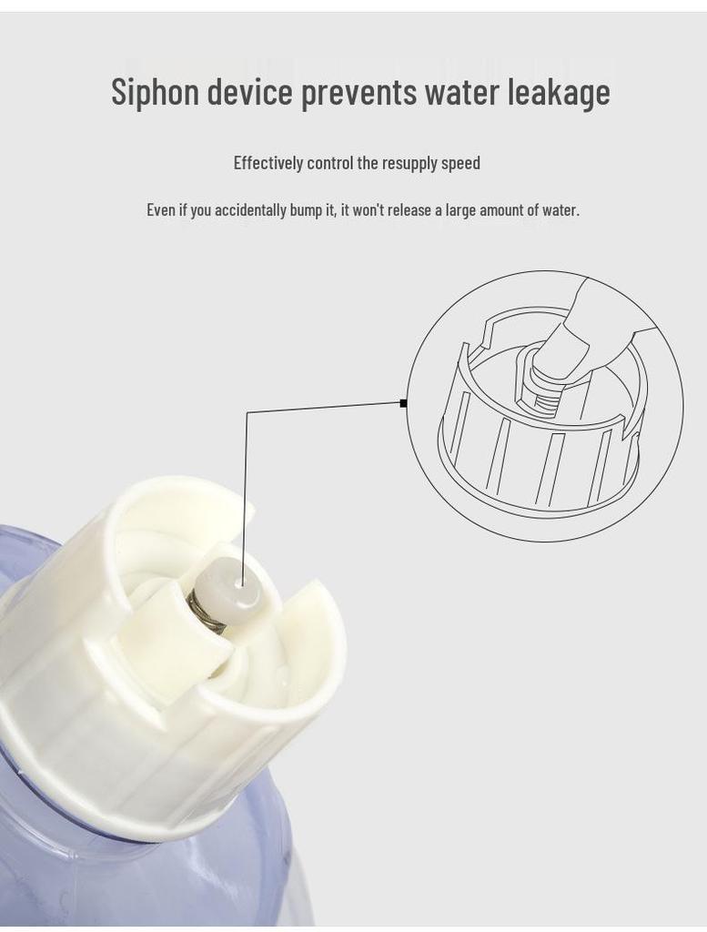 3.8L Automatic Pet Water Dispenser and Feeder for Cats and Dogs