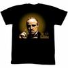 Godfather Glowing And Showing Black Adult T-Shirt